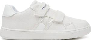 Tommy Hilfiger Sneakers Flag Low Cut Velcro Sneaker T1A9-33726-0375 S Weiß