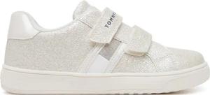 Tommy Hilfiger Sneakers Flag Low Cut Velcro Sneaker T1A9-33726-0375 S Écru