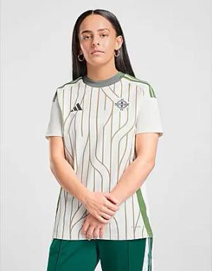 adidas Nordirland 2025 Auswärts Shirt Damen - Damen, White