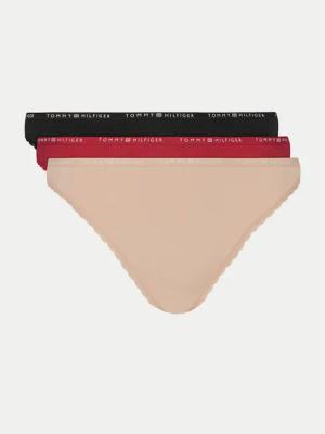 Tommy Hilfiger 3er-Set klassische Damenslips UW0UW05953 Bunt