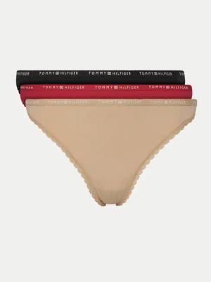 Tommy Hilfiger 3er-Set Stringtangas UW0UW05954 Bunt