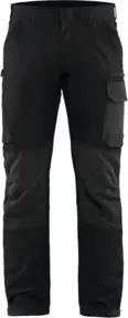 Blakläder Service Bundhose, schwarz / dunkelgrau, Konfektionsgröße 48