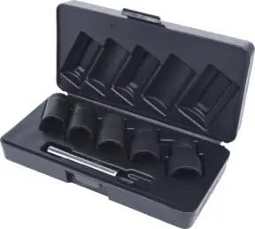 KS Tools 1/2" Spiral-Profil-Kraft-Stecknuss-Satz, 6-teilig, 19-25mm