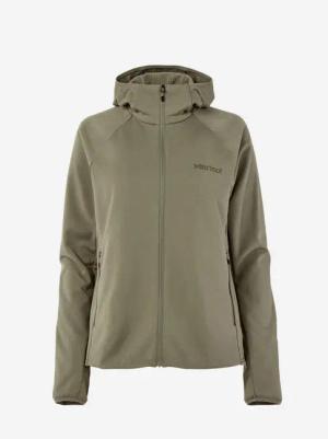 Marmot WMS LECONTE FLEECE HOODY Damen (Grau L Größe) Sale