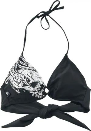 Rock Rebel by EMP - Rock Bikini-Oberteil - Mix And Match - S bis XXL - für Damen - Größe S - schwarz