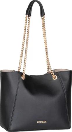 Joop Singolo Justine LHO in Schwarz (10.6 Liter), Schultertasche