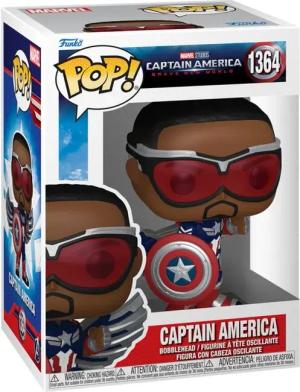 Captain America - Brave New World - Captain America Vinyl Figur 1364 - Funko Pop! Figur - Funko Shop Deutschland - Lizenzierter Fanartikel