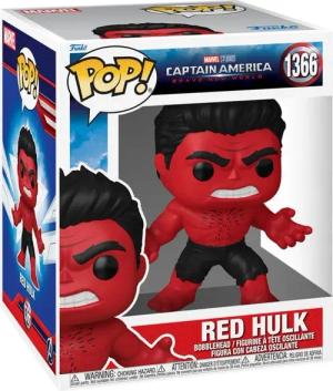 Captain America - Brave New World - Red Hulk (Super POP!) Vinyl Figur 1366 - Funko Pop! Figur - Funko Shop Deutschland - Lizenzierter Fanartikel