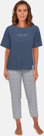 TOM TAILOR Capri-Pyjama Westport (2 tlg) Hose mit Blümchenprint