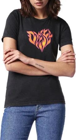 Diesel T-Shirt Diesel Damen T-Sily-H T-Shirt