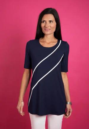 Seidel Moden T-Shirt, mit Streifen, MADE IN GERMANY