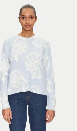 Morgan Pullover 251-MPETAL Himmelblau Regular Fit