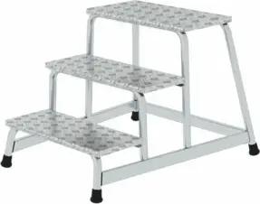 MUNK Aluminium-Arbeitspodest starr 3 Stufen