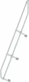 MUNK zweiter Handlauf Aluminium-Treppe 60° 8 Stufen