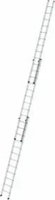 MUNK Aluminium-Schhiebeleiter 3-teilig 3 x 12 Sprossen