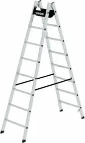 MUNK Aluminium-Stehleiter 8 Sprossen