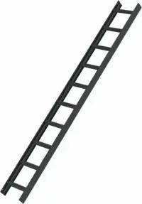 MUNK Dachleiter anthrazit-grau 10 Sprossen