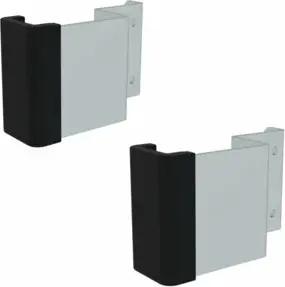 MUNK Führungsbeschlag unten für 2-teilige Seilzugleitern 73x25 mm