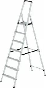 MUNK Aluminium-Stehleiter ML einseitig begehbar 7 Stufen