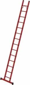 MUNK VollKunststoff-Anlegeleiter mit Standtraverse 14 Sprossen