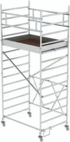 MUNK Klappgerüst Plattform-Höhe 2,80 m Größe 1,35 m x 1,80 m