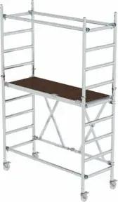 MUNK Klappgerüst Plattform-Höhe 1,54 m Größe 0,75 m x 1,80 m