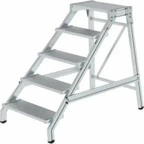 MUNK Aluminium-Montagetritt starr 5 Stufen