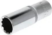 Gedore red Steckschlüsseleinsatz lang, Nuss, 1/2'' 12,5 mm Antrieb, 12-kant, 19 mm Weite, Werkzeug, R61101914, Stahl