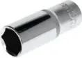 Gedore red Steckschlüsseleinsatz lang, Nuss, 1/2'' 12,5 mm Antrieb, 6-kant, 22 mm Weite, Werkzeug, R61002214, Stahl