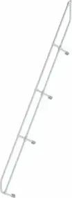 MUNK zweiter Handlauf Aluminium-Treppe 60° 15 Stufen