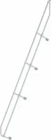 MUNK zweiter Handlauf Aluminium-Treppe 60° 14 Stufen