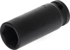 Gedore red Schlagschraubereinsatz, Nuss, 1/2" 12,5 mm Antrieb, 6-kant, SW 22 mm, lang, maschinenbetätigt, Auto/KFZ, R63002216