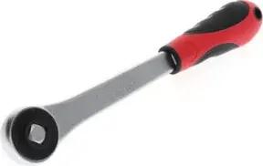 Gedore red Zahnradknarre mit ergonomischem 2K-Griff, Grobverzahnt mit 30 Zähnen, 1/2 Zoll, Rot/Schwarz
