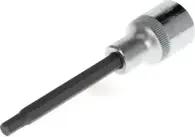 Gedore red Schraubendrehereinsatz Bit lang 6-kant, SW 5 mm, 1/2'' 12,5 mm, Schraubenziehereinsatz, R62550519, Stahl