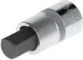 Gedore red Schraubendrehereinsatz Bit 6-kant, SW 14 mm, 1/2'' 12,5 mm, Schraubenziehereinsatz, Werkzeug, R62551410, Stahl