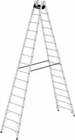 MUNK Aluminium-Stehleiter 16 Sprossen