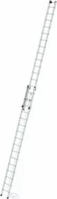 MUNK Aluminium-Seilzugleiter 2-teilig 2 x 16 Sprossen
