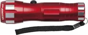 Gedore R95300017 Taschenlampe 1xLED Weite 25-30m 3xAAA Aluminum