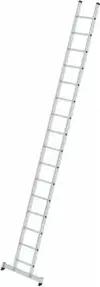 MUNK Aluminium-Anlegeleiter nivello®-Traverse 16 Sprossen