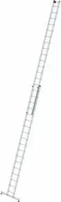 MUNK Aluminium-Schiebeleiter 2-teilig nivello®-Traverse 2 x 18 Sprossen