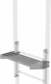 MUNK Ausstiegstritt Stahl verzinkt Spaltmaß 250 mm