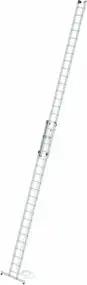 MUNK Aluminium-Seilzugleiter 2-teilig nivello®-Traverse 2 x 20 Sprossen