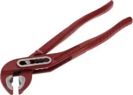 Gedore red Wasserpumpenzange, Spannweite bis 25 mm, 7-fach verstellbar, durchgestecktes Gelenk, flach, R28100007