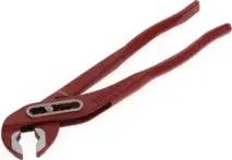 Gedore red Wasserpumpenzange, Spannweite bis 33 mm, 7-fach verstellbar, durchgestecktes Gelenk, flach, R28100010