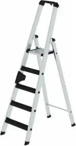 MUNK Aluminium-Stehleiter einseitig begehbar relax step 1 x 5 Stufen