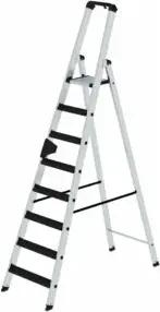 MUNK Aluminium-Stehleiter einseitig begehbar relax step 1 x 8 Stufen