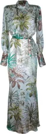 RUA & RUA Cocktailkleid Maxikleid Seidenkleid Kleid aus Seide