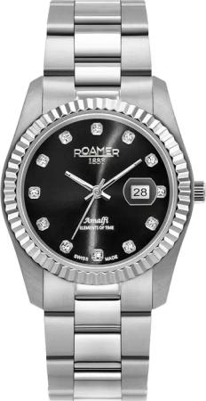 Roamer 852844 41 59 20 Damenuhr Amalfi 34mm 10ATM