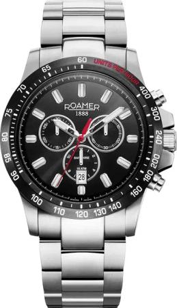 Roamer 861837 41 55 20 Herrenuhr Rimini Chronograph 45mm 10ATM
