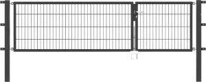 Alberts Zaundoppeltür "Flexo", 300 cm Breite (100 + 200 cm), in versch. Höhen